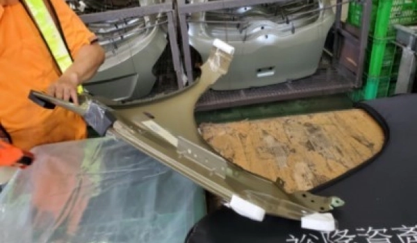 Introduction of the recyclable nylon bags (fenders/hoods/rear hatches) for reducing the amount
                                            of plastic packaging materials